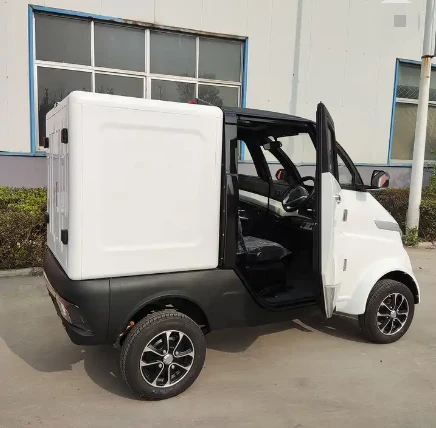 Chinese Multi-function 4 Wheel Transport Vehicle 60V EEC L7e Certificate Last Mile Delivery Truck