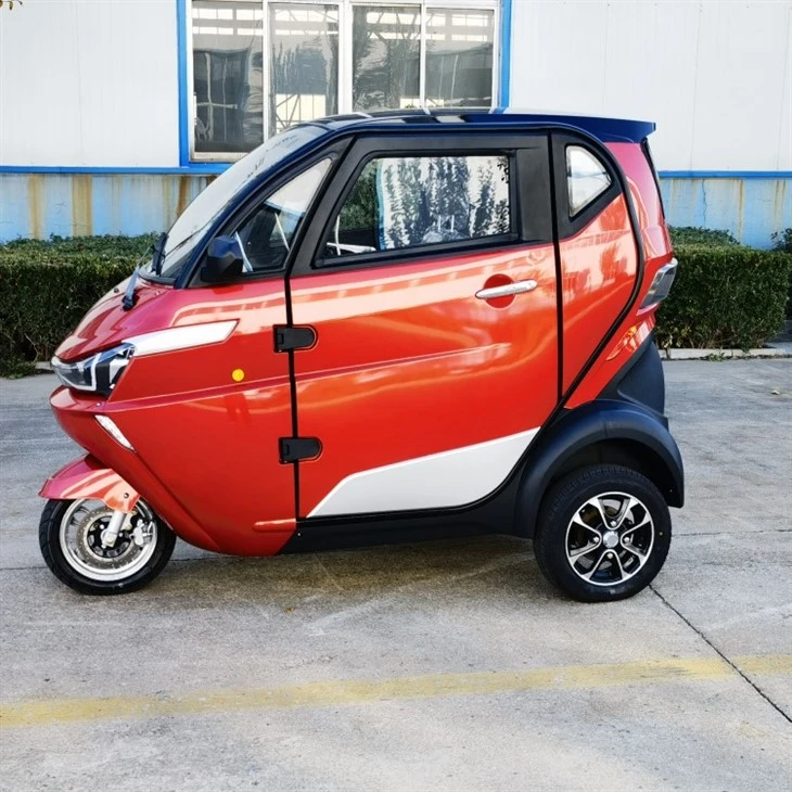 Low Price Low Speed Three Wheel Cabin Motorcycle For Sale