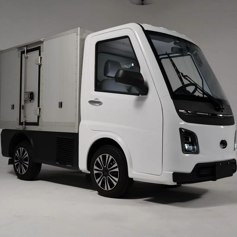 EEC COC Certified Electric Logistics Vehicle L7e | 300km Range Electric Cargo Van For Last Mile Delivery Transfer Of Hotel Supplies factory